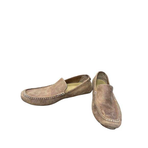 Cole Haan Mens Brown Leather Slip on Loafers Dress shoes Sz 10.5M SKU 9486 - Picture 2 of 16